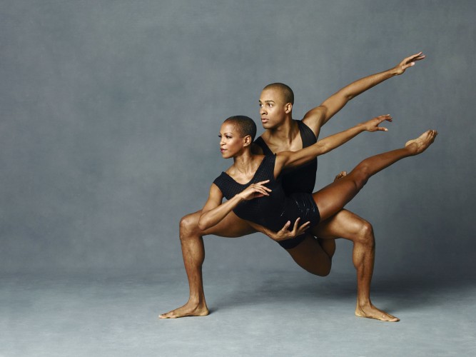 Alvin Ailey American Dance Theater's Yannick Lebrun and Akua Noni Parker. Photo by Andrew Eccles_03