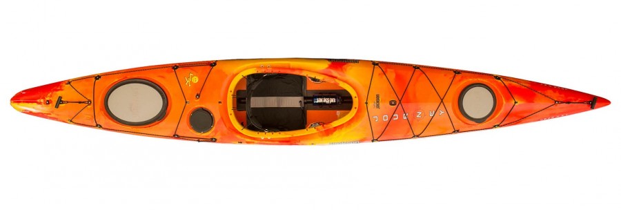FLOAT YOUR BOAT Jackson Kayak’s fast and friendly expedition boat makes extended whitewater and mixed-water ventures fun for skilled and beginner paddlers alike. Jackson Kayak Karma RG, $1,299, Loveland Canoe and Kayak, lovelandcanoe.com