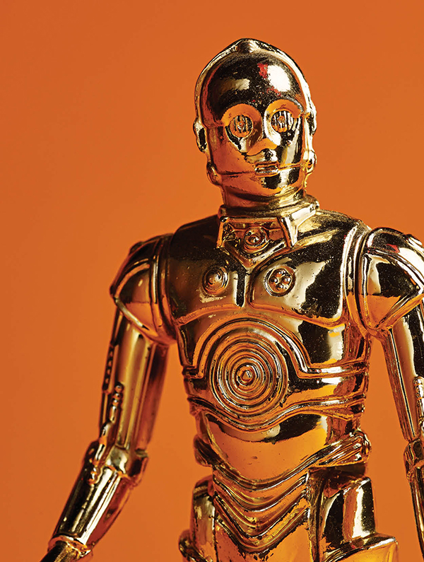 C-3PO, from the original 1978 series.