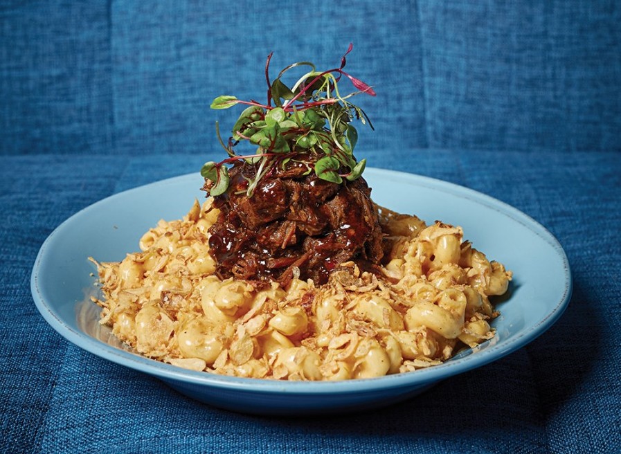 Short rib mac and cheese