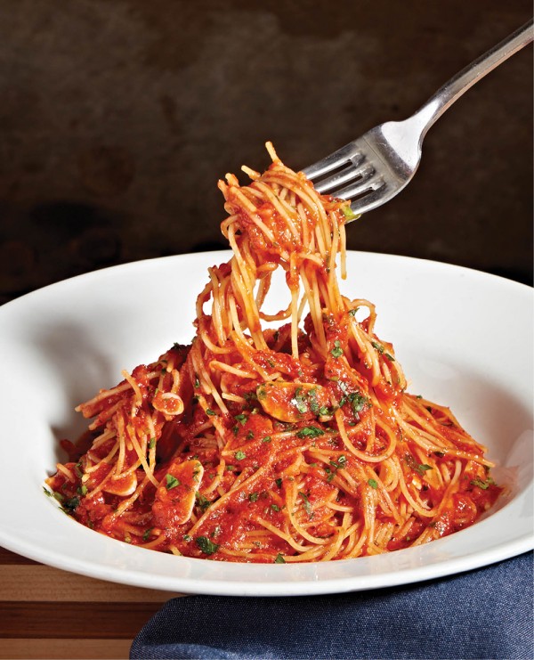  Spaghettini Arrabbiata