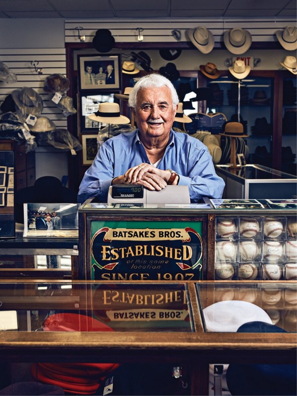 Gus Miller, Batsakes owner, proprietor, and hat maker 