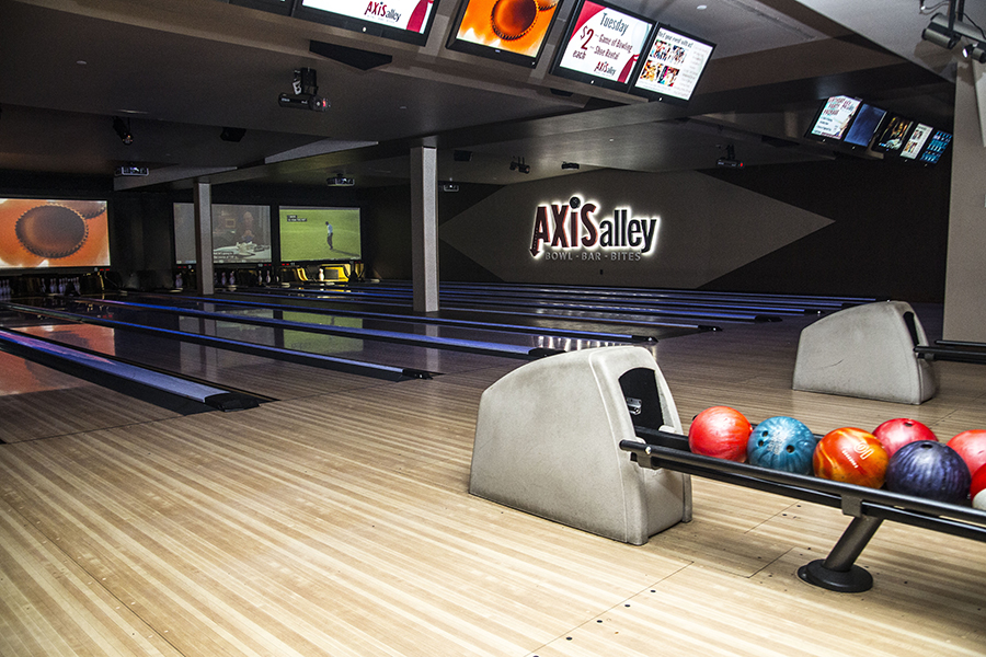 Axis Alley features $2 Tuesdays: $2 games of bowling and $2 shoe rental.