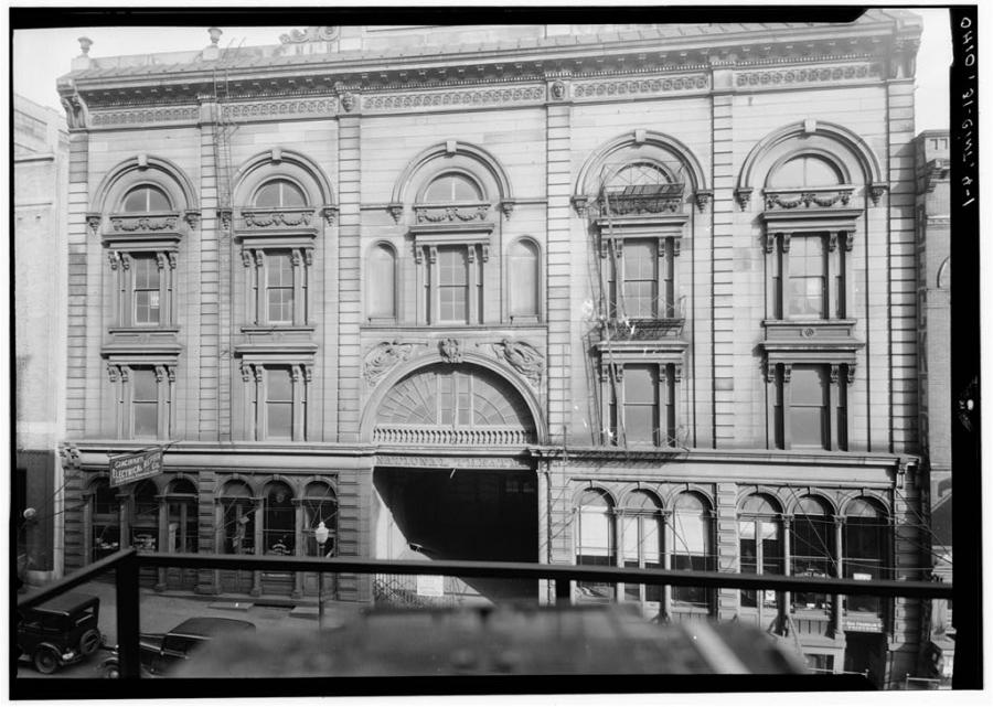 Cincinnati’s National Theater catered to the town’s prostitutes for most of its heyday. The building was demolished in 1940. 