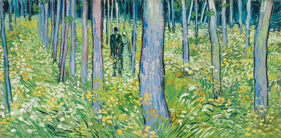 Vincent van Gogh (1853–1890), Undergrowth with Two Figures
