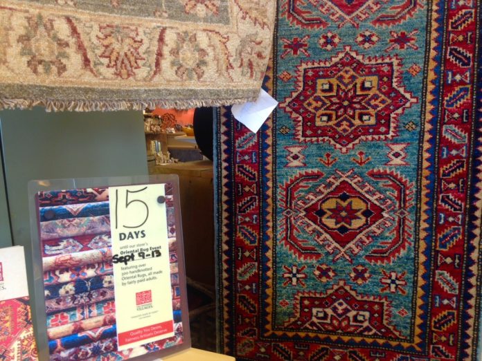 Ten Thousand Villages' Annual Rug Event
