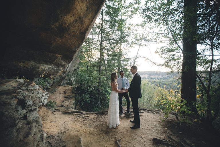 A Tiny Wedding For Two: Red River Gorge A Tiny Wedding For Two: Red River Gorge