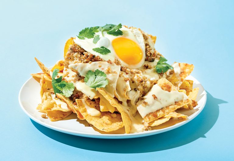 Nothing Says “Casual Brunch” Like Breakfast Nachos. Nothing Says “Casual Brunch” Like Breakfast Nachos.