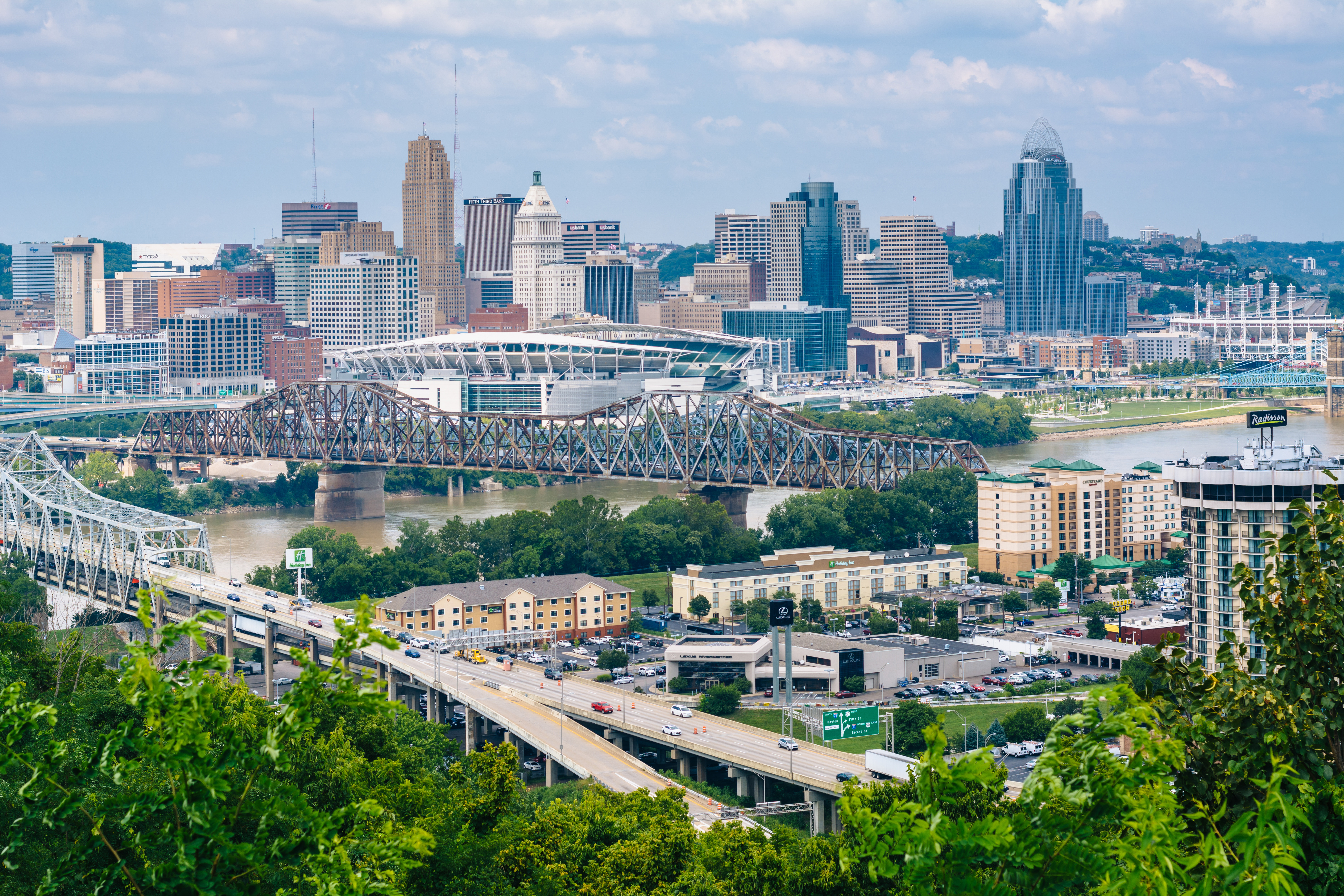 Five Spots That Offer the Best Views of Cincinnati  s 