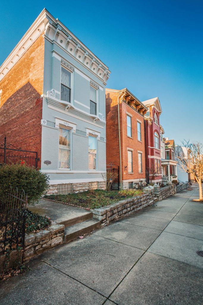 Cincinnati - Circa February 2019: Downtown Cincinnati Skyline