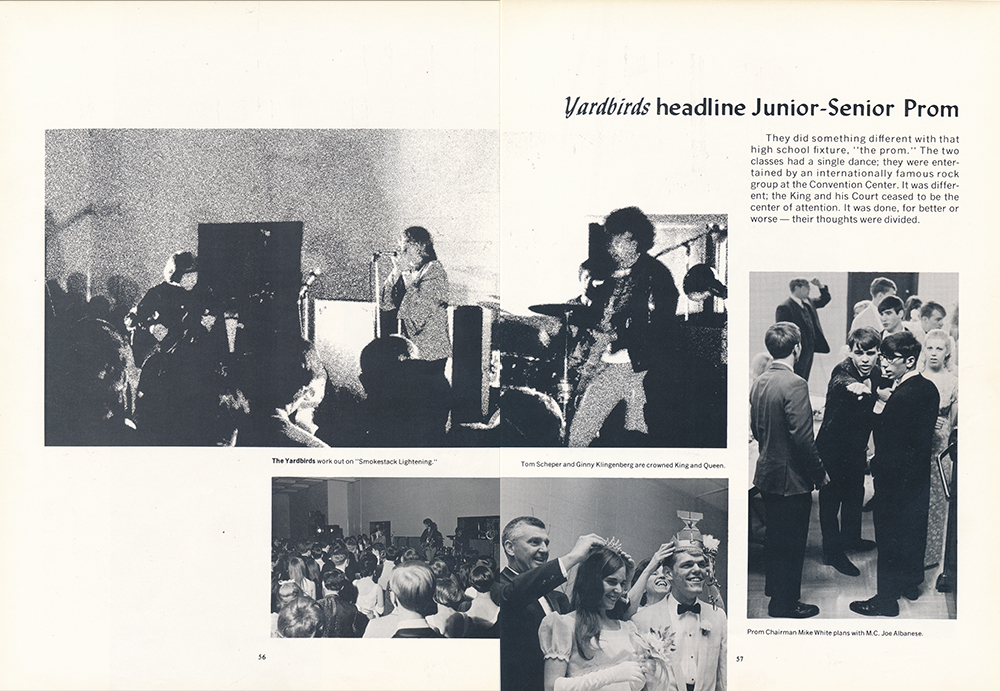 In 1968, Jimmy Page and the Yardbirds Played at St. Xavier's Prom - Cincinnati Magazine