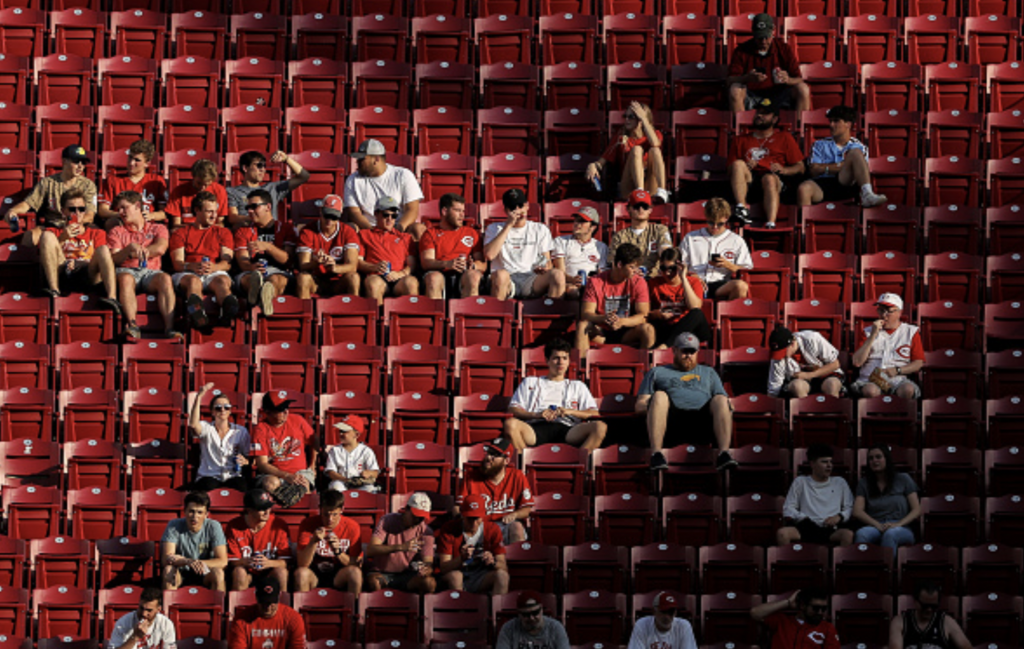 Florence Y'alls Remind Cincinnati Reds' Phil Castellini That Fans