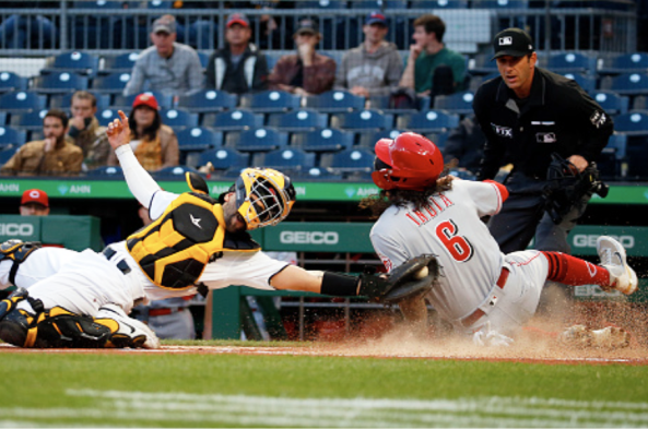 The bond between Cincinnati Reds catcher Tyler Stephenson and Joe