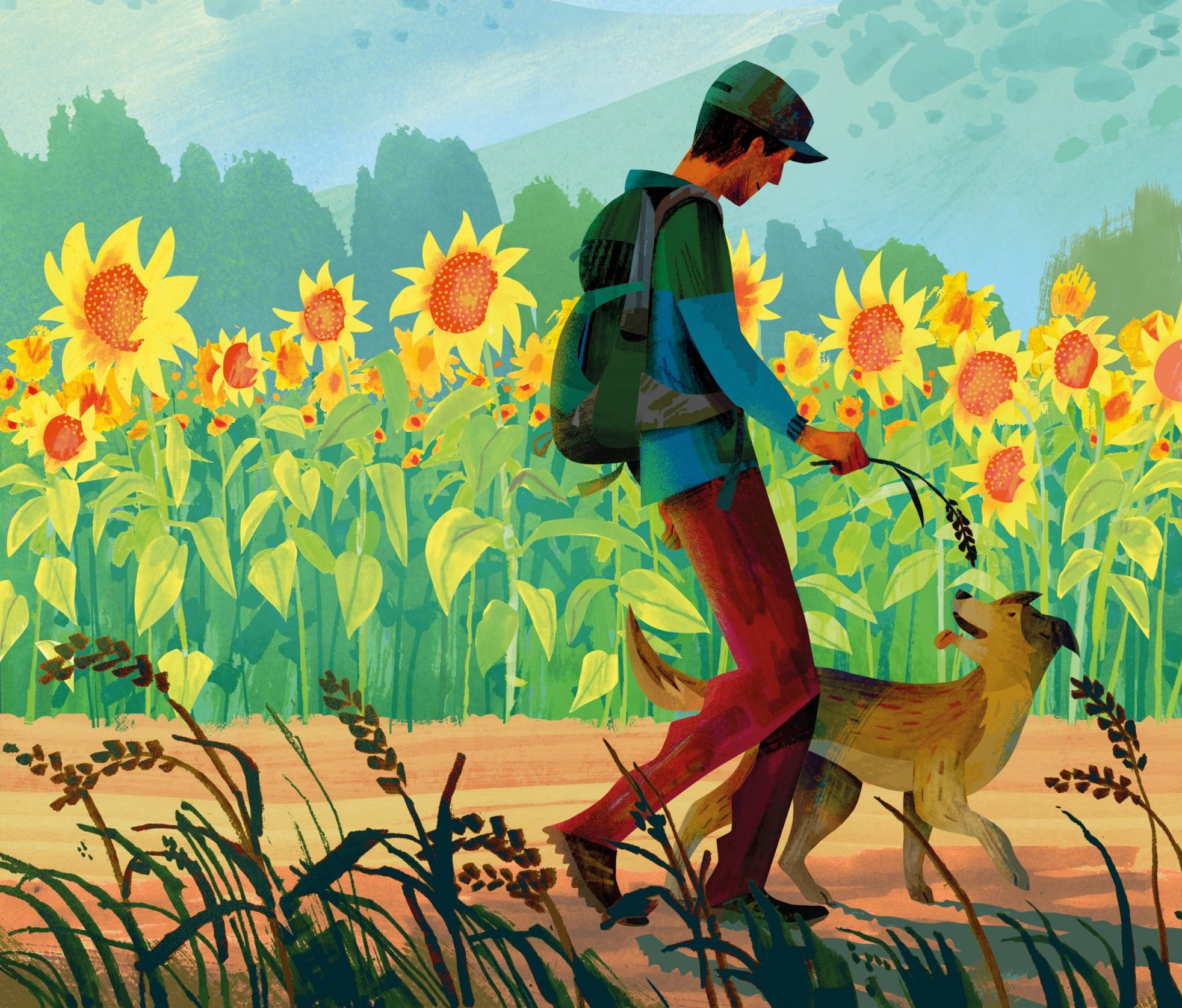 Tom Turcich Walked Around the World With His Dog to Tackle a Fear of Death