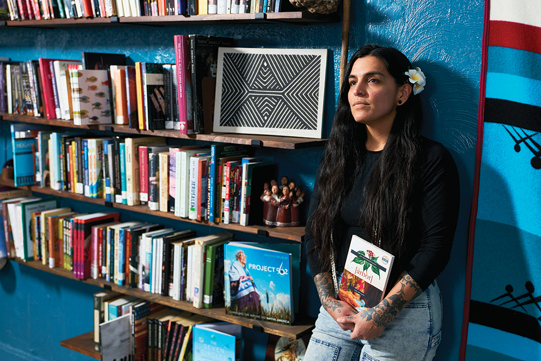 Briana Mazzolini-Blanchard Connects With Indigenous Ancestors While She Nourishes the Earth